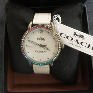 NWT Coach Rhinestone Watch